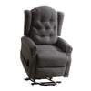 BB - 0082 - TF Fabric Heat & Massage Electric Lift-Assist Recliner Chair