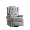 BB - 0082 - TF Fabric Heat & Massage Electric Lift-Assist Recliner Chair