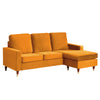 22 - 1650 - VF Velvet Reversible Corner Sofa