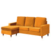 22 - 1650 - VF Velvet Reversible Corner Sofa