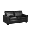 44 - 9015 - BL Leather Sofabed