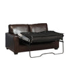 44 - 9015 - BL Leather Sofabed