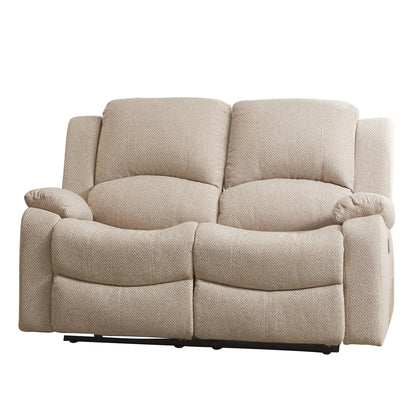 BB - 0089 - TF Fabric 2 Seat Recliner Sofa