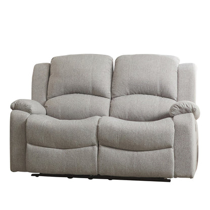 BB - 0089 - TF Fabric 2 Seat Recliner Sofa