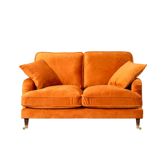 RR - 1977 - VF Velvet 2 Seat Sofa