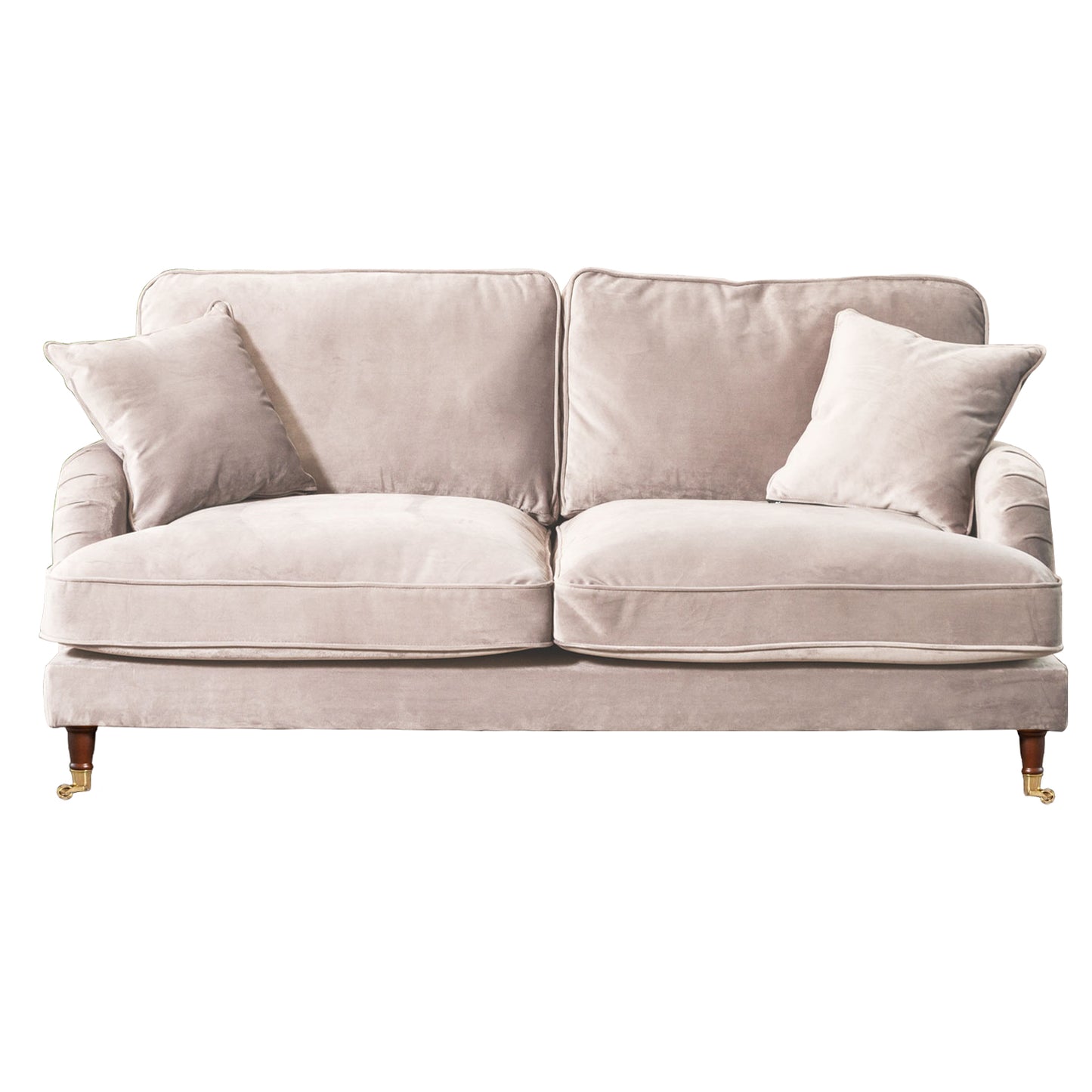 RR - 1977 - VF Velvet 3 Seat Sofa