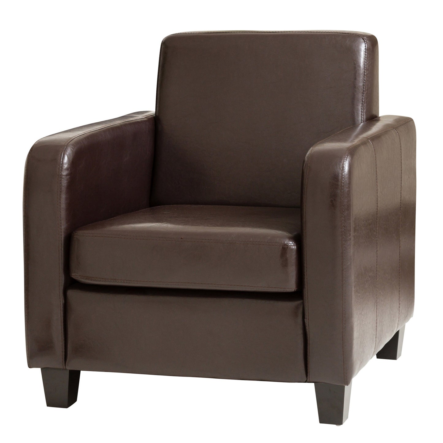 44 - 2030 - PU Faux Leather Armchair