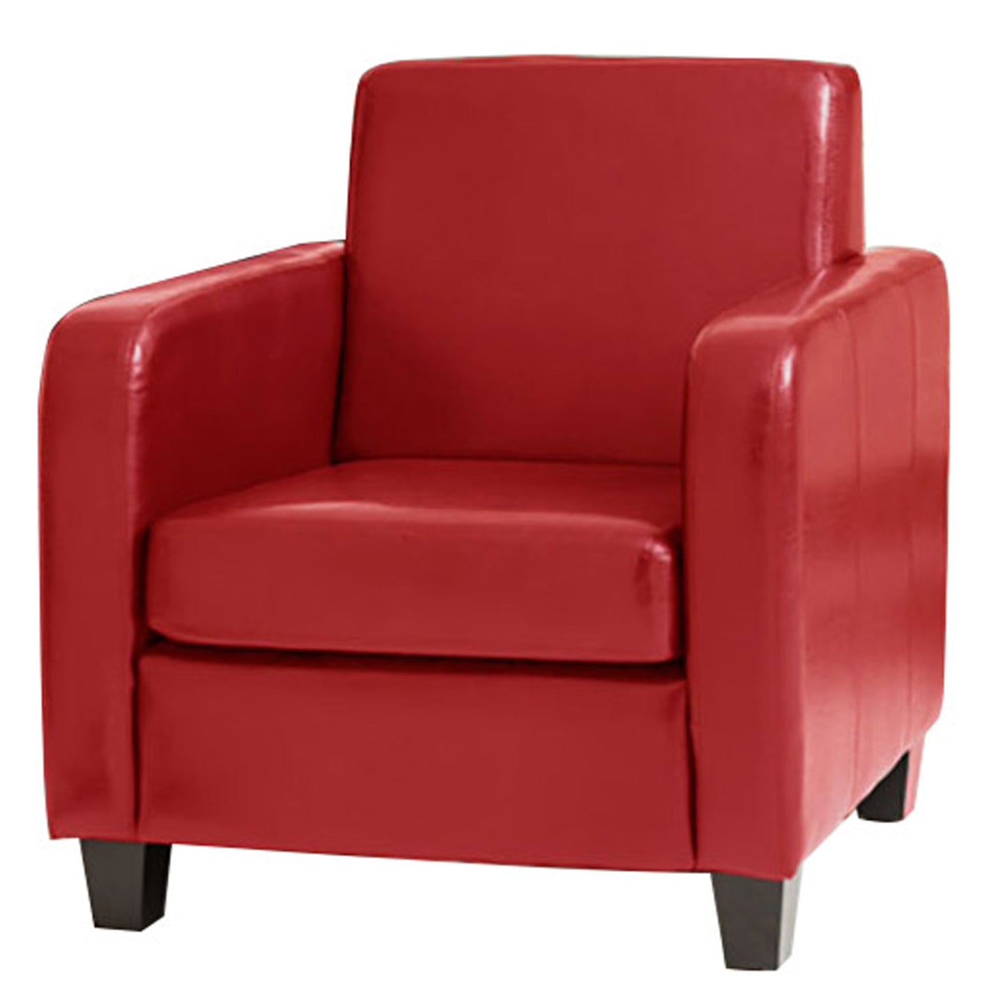 44 - 2030 - PU Faux Leather Armchair