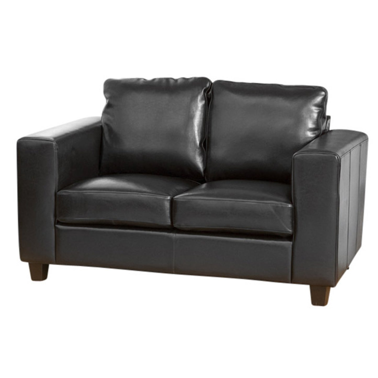 22 - 1096 - BB Leather 2 Seat Sofa