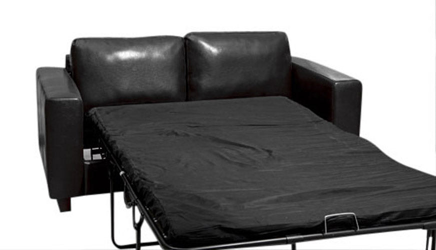 22 - 1096  - BB Leather Sofabed