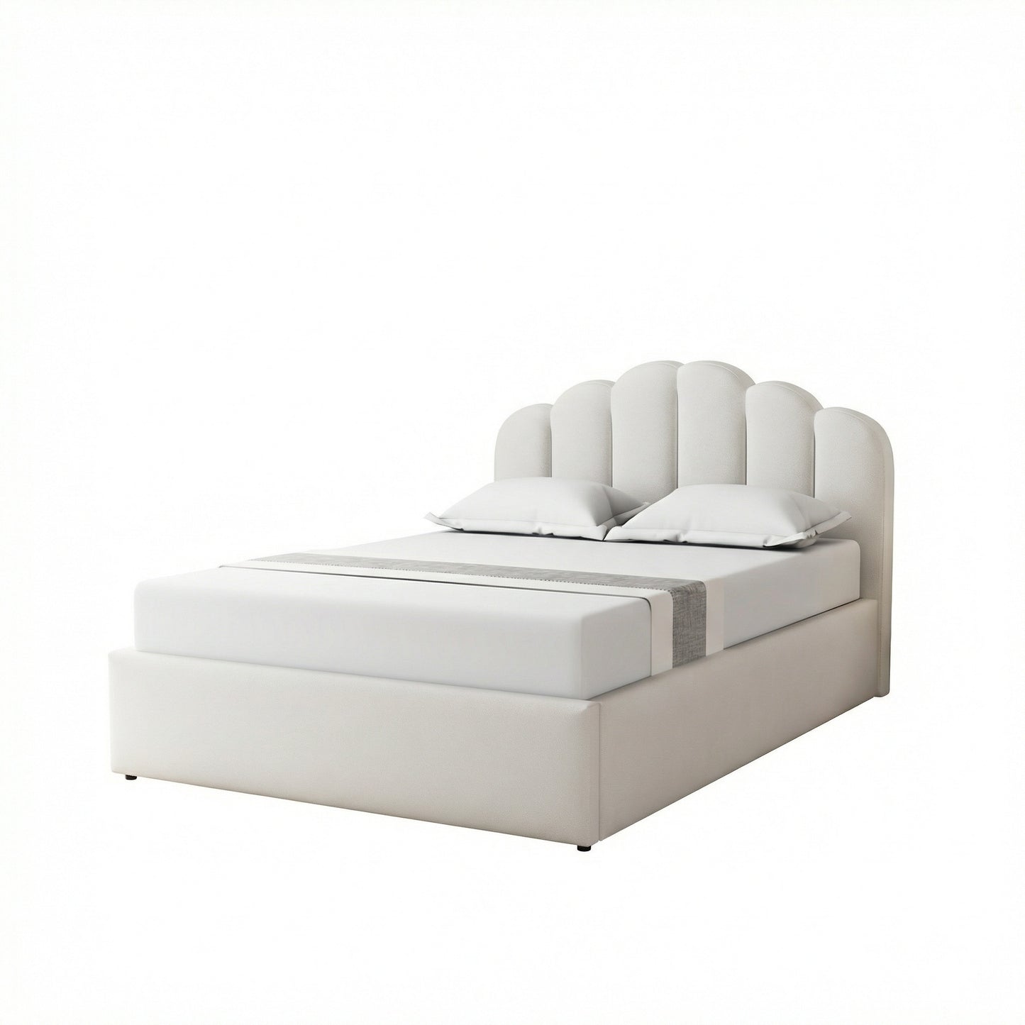 MM - 25001 - Double Fabric Ottoman Bed Frame