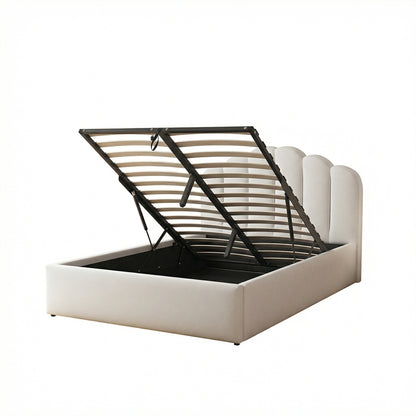 MM - 25001 - Double Fabric Ottoman Bed Frame