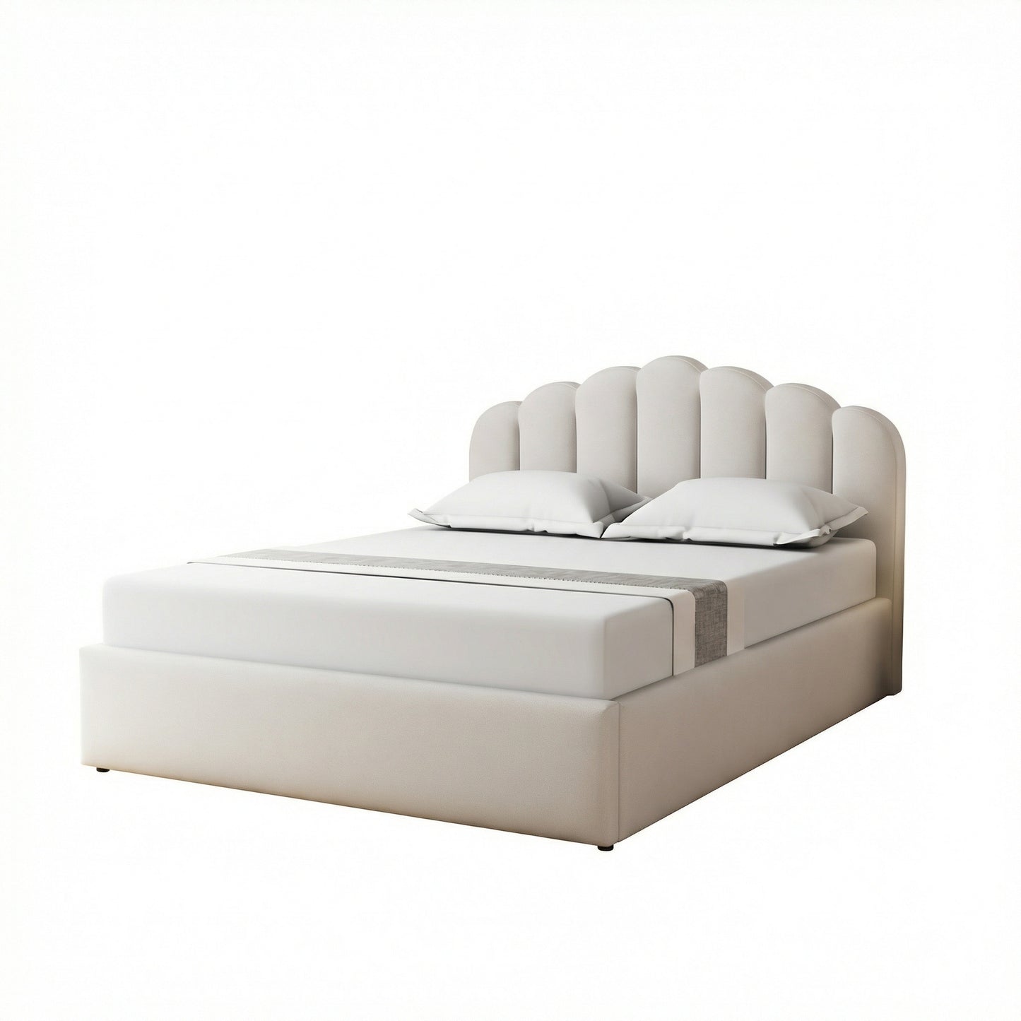 MM - 25001 - King Fabric Ottoman Bed Frame