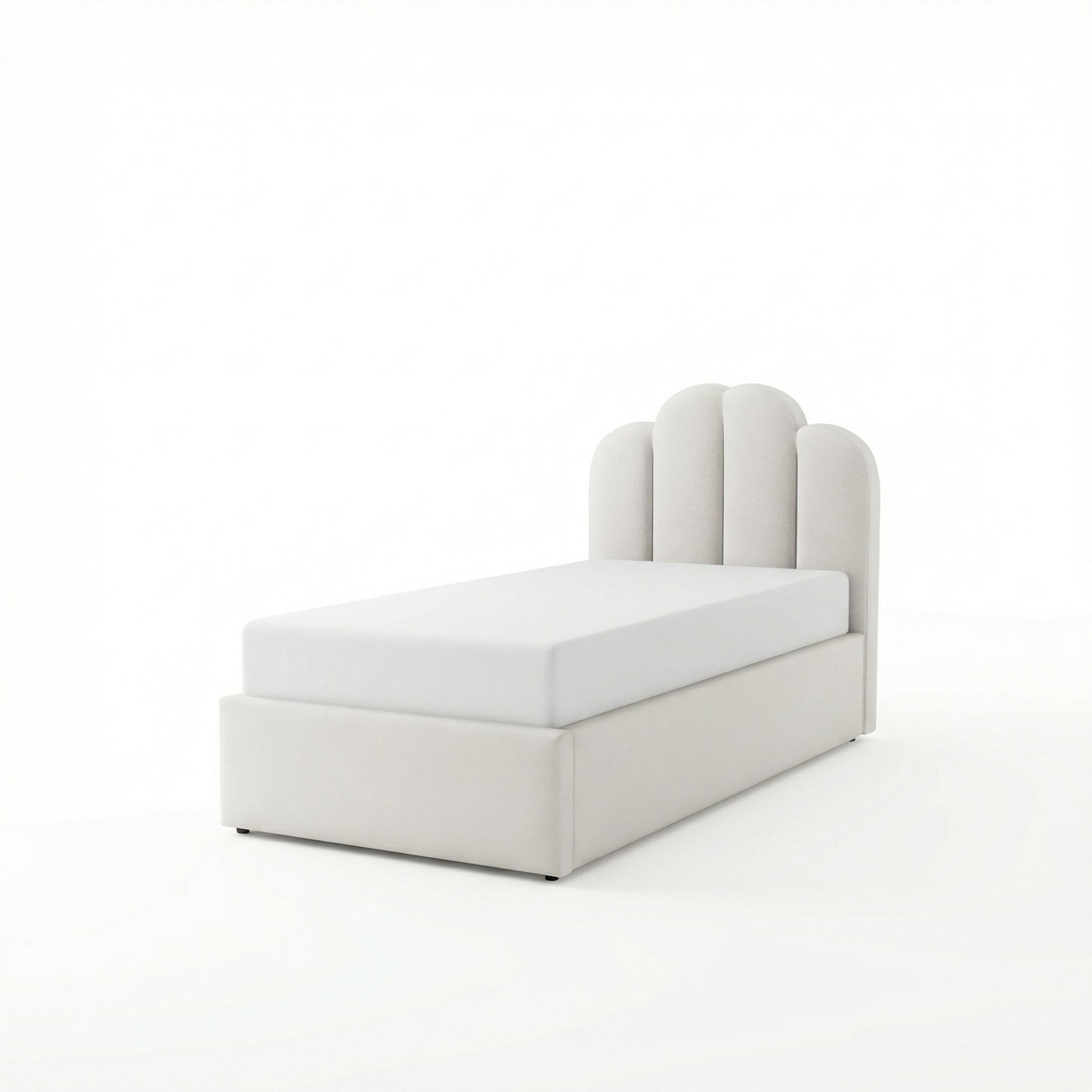 MM - 25001 - Single Fabric Ottoman Bed Frame