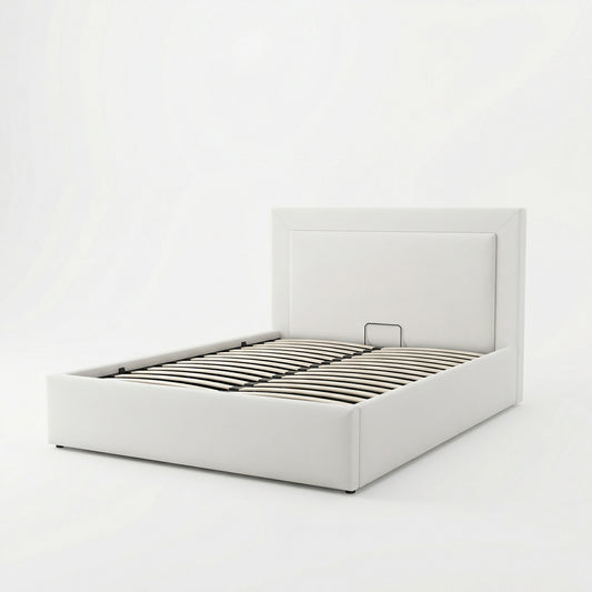MM - 25003 - King Fabric Ottoman Bed Frame