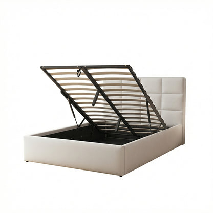 MM - 25004 - Double Fabric Ottoman Bed Frame
