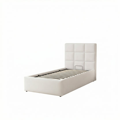 MM - 25004 - Single Fabric Ottoman Bed Frame