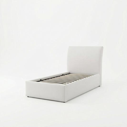 MM - 25005 - Single Fabric Ottoman Bed Frame