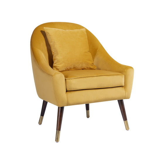 LL - 1114 - VF Velvet Accent Chair