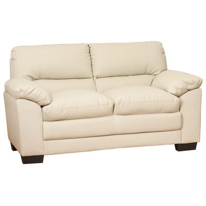 88 - 6071 - BL Leather 2 Seat Sofa