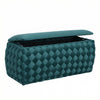 DF - 7003L - VF Large Velvet Storage Ottoman