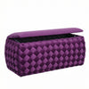 DF - 7003L - VF Large Velvet Storage Ottoman