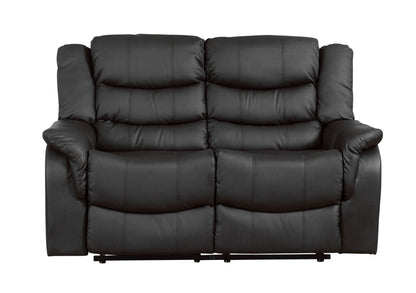 BB - 8849 - BL Leather 2 Seat Recliner Sofa