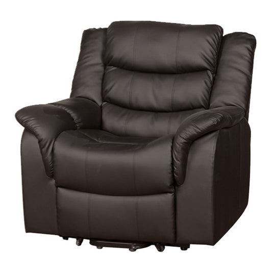 BB - 8849 - BL Leather Reclining Armchair