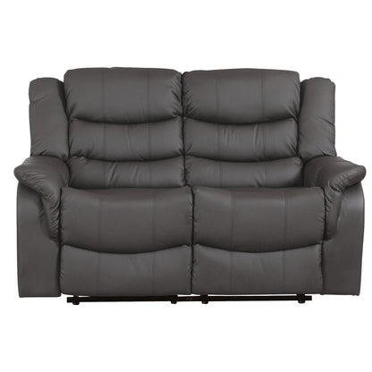BB - 8849 - BL Leather 2 Seat Recliner Sofa