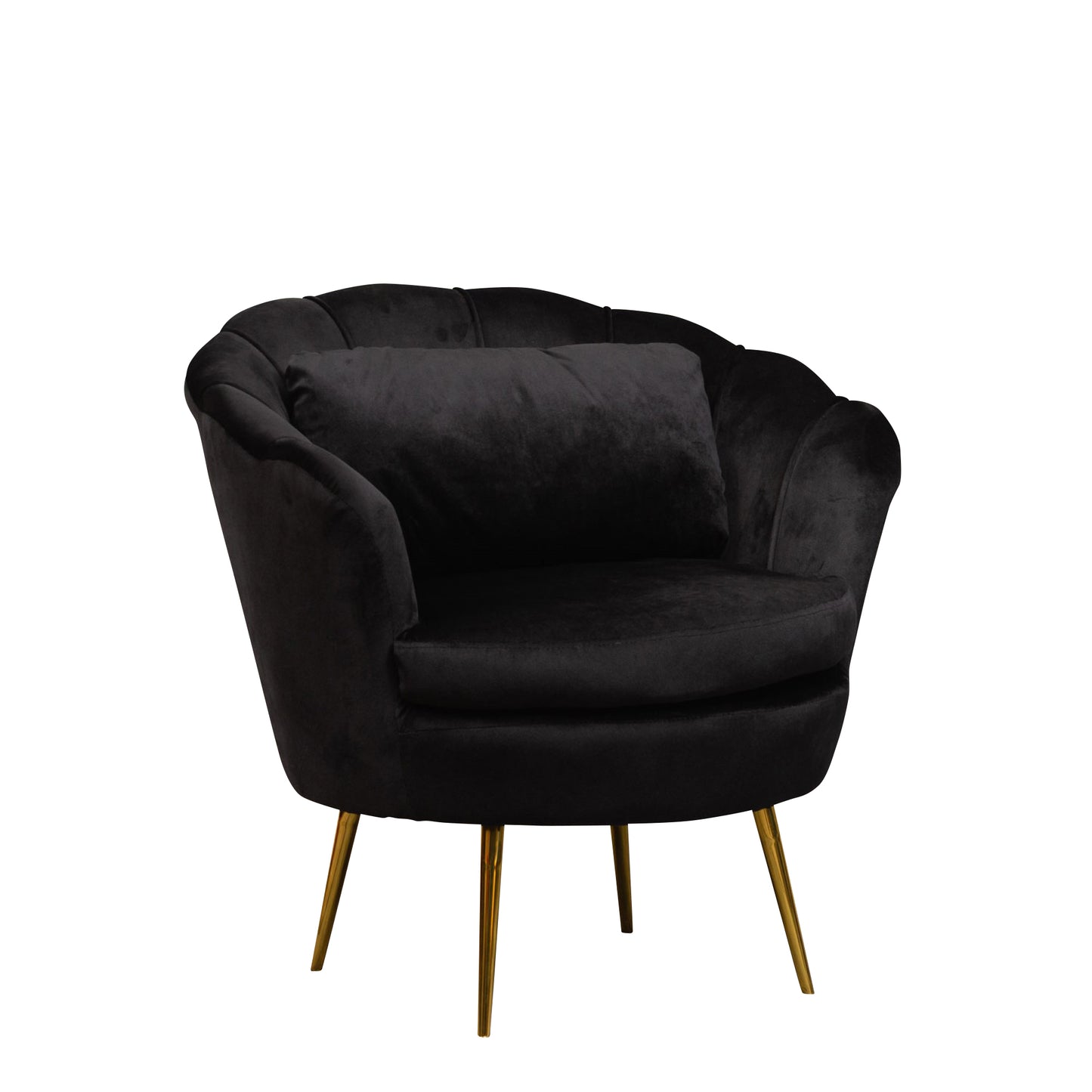 44 - 2065 - VF Velvet Petal Tub Chair