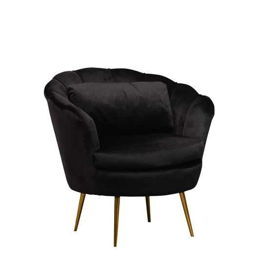 44 - 2065 - VF Velvet Petal Tub Chair