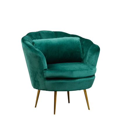 44 - 2065 - VF Velvet Petal Tub Chair