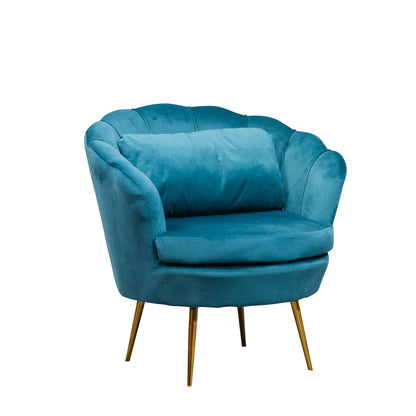 44 - 2065 - VF Velvet Petal Tub Chair