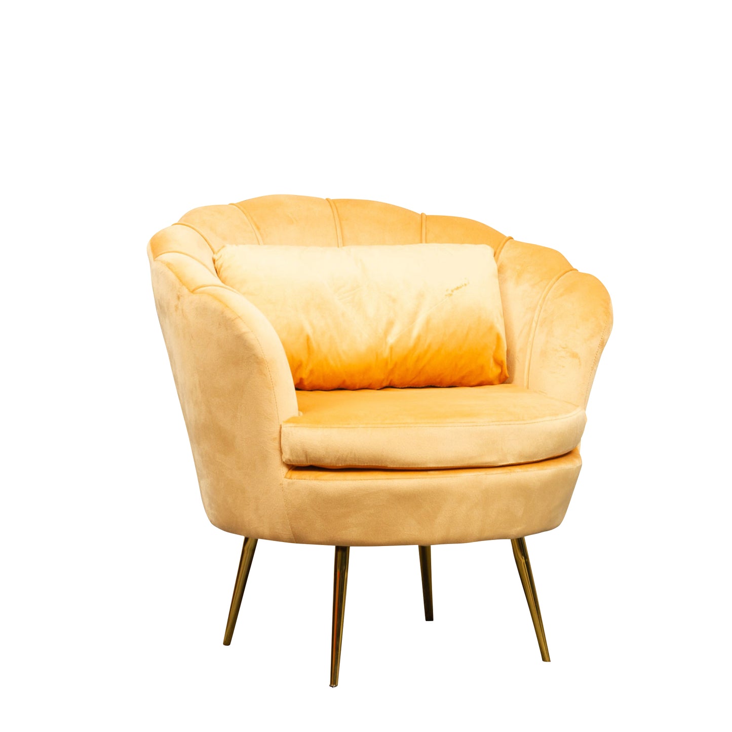 44 - 2065 - VF Velvet Petal Tub Chair
