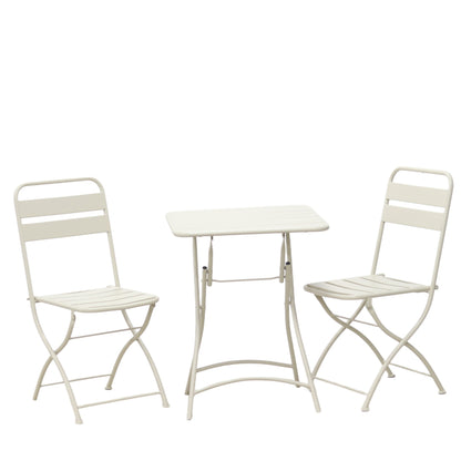 WW - 15109 - Folding Metal 2 Person Bistro Set