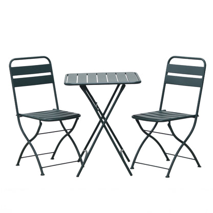 WW - 15109 - Folding Metal 2 Person Bistro Set