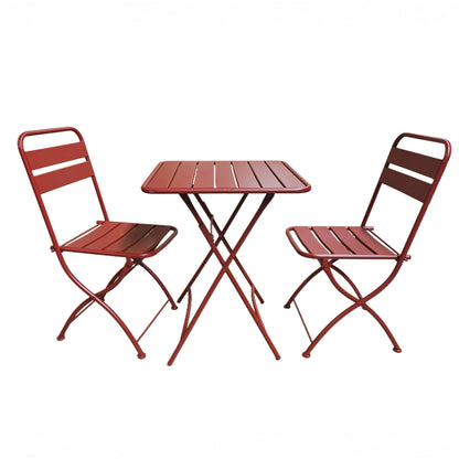 WW - 15109 - Folding Metal 2 Person Bistro Set