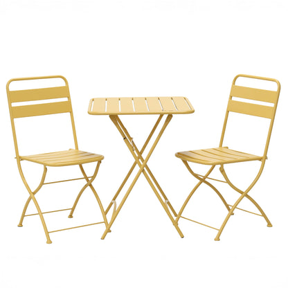 WW - 15109 - Folding Metal 2 Person Bistro Set