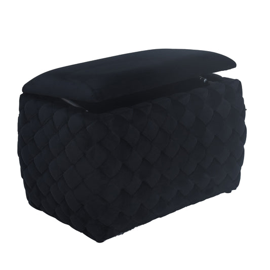 DF - 7003 - VF Medium Velvet Storage Ottoman