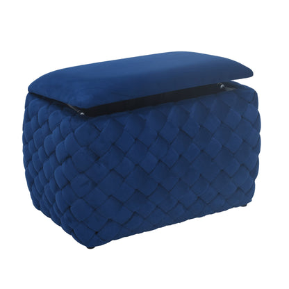 DF - 7003 - VF Medium Velvet Storage Ottoman