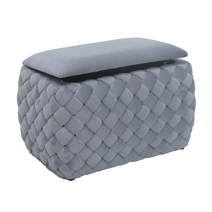 DF - 7003 - VF Medium Velvet Storage Ottoman
