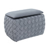 DF - 7003 - VF Medium Velvet Storage Ottoman