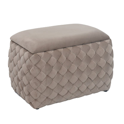 DF - 7003 - VF Medium Velvet Storage Ottoman