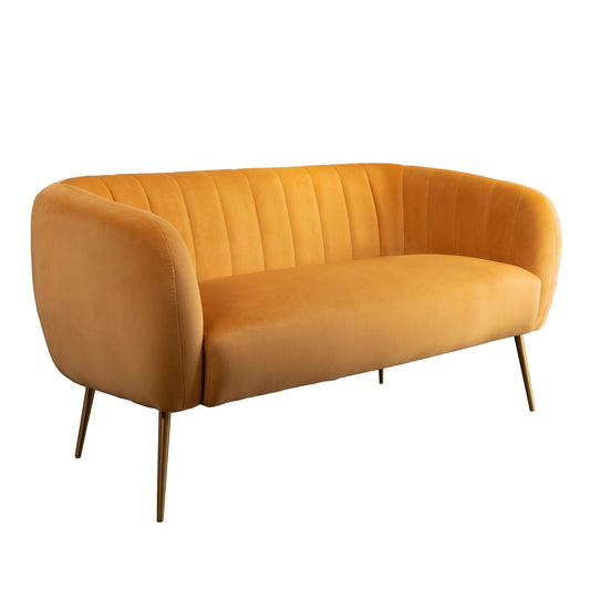 LL - 1109 - VF Velvet 2 Seat Sofa
