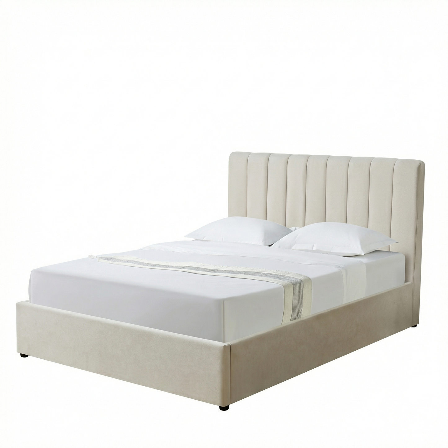 MM - 24024 - Double Fabric Ottoman Bed Frame