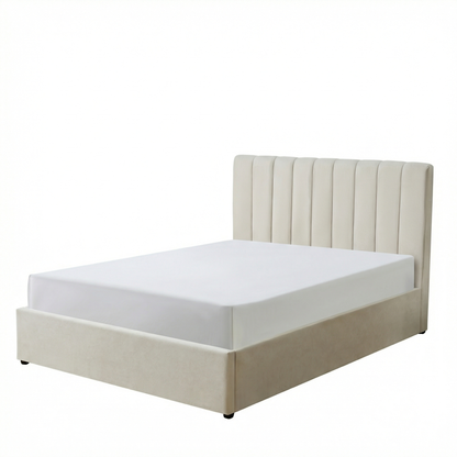 MM - 24024 - Double Fabric Ottoman Bed Frame