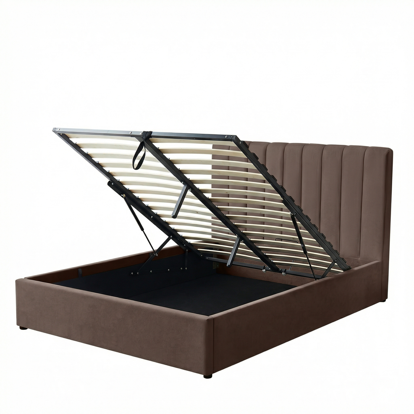 MM - 24024 - Double Fabric Ottoman Bed Frame