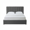 MM - 24204 - LF Fabric Double Ottoman Bed Frame
