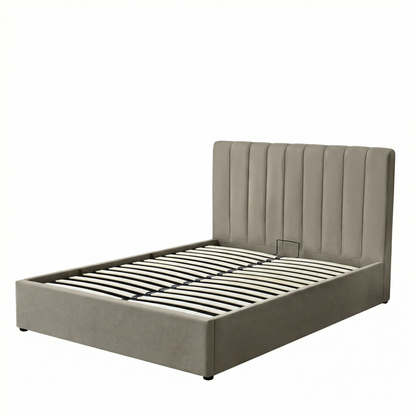 MM - 24024 - Double Fabric Ottoman Bed Frame