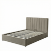MM - 24204 - LF Fabric Double Ottoman Bed Frame